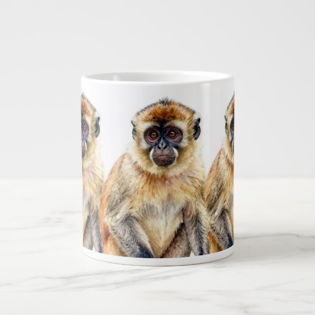 Gibbon Large Coffee Mug (Front)