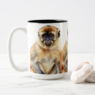 Gibbon Two-Tone Coffee Mug