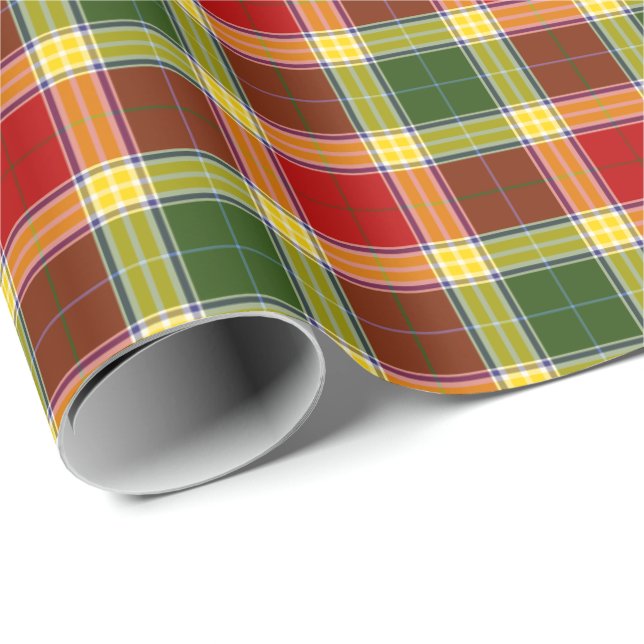 Gibbs Clan Tartan Wrapping Paper (Roll Corner)