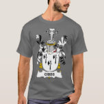 Gibbs Coat of Arms Family Crest  T-Shirt<br><div class="desc">Gibbs Coat of Arms Family Crest  .Check out our family t shirt selection for the very best in unique or custom,  handmade pieces from our shops.</div>