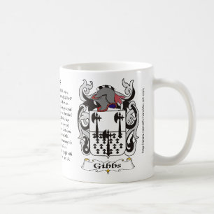 Gibbs Family Coat of Arms mug