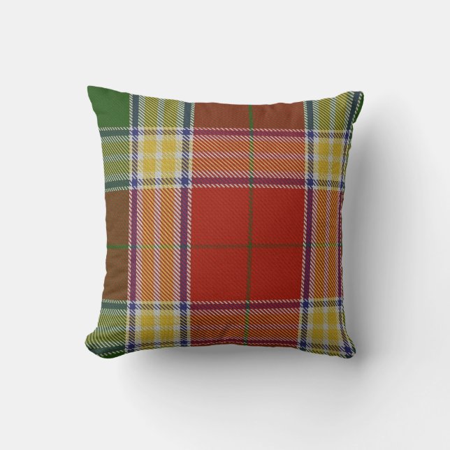Gibbs/Gibson Tartan Pillow (Front)
