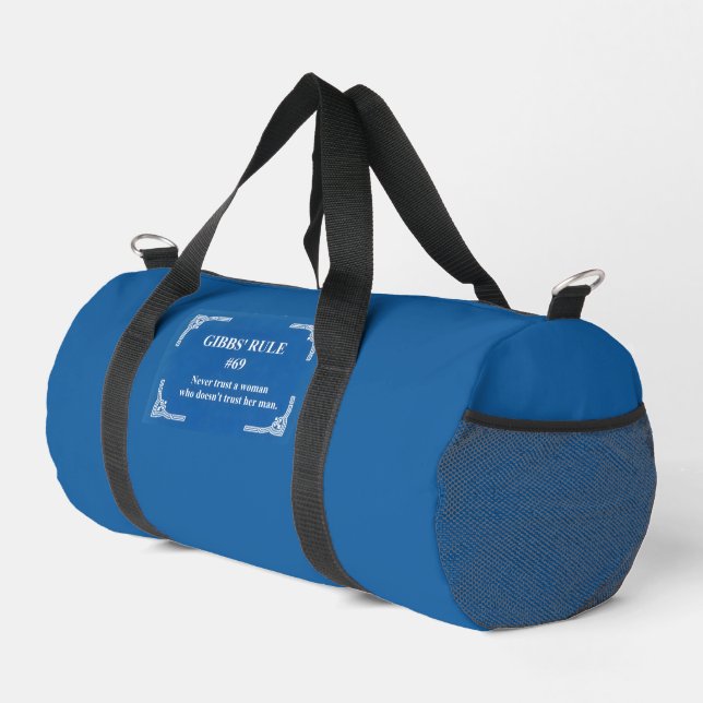 Gibbs' rule 69 duffle bag (Right Corner)