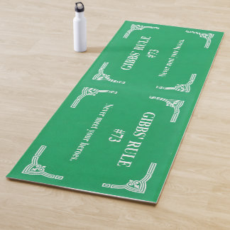 Gibbs' rule 73 yoga mat