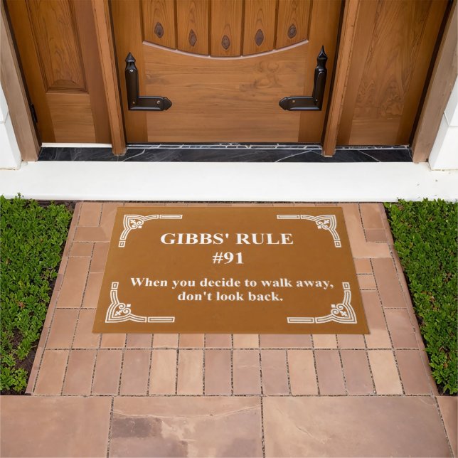Gibbs' rule 91 doormat (Outdoor)