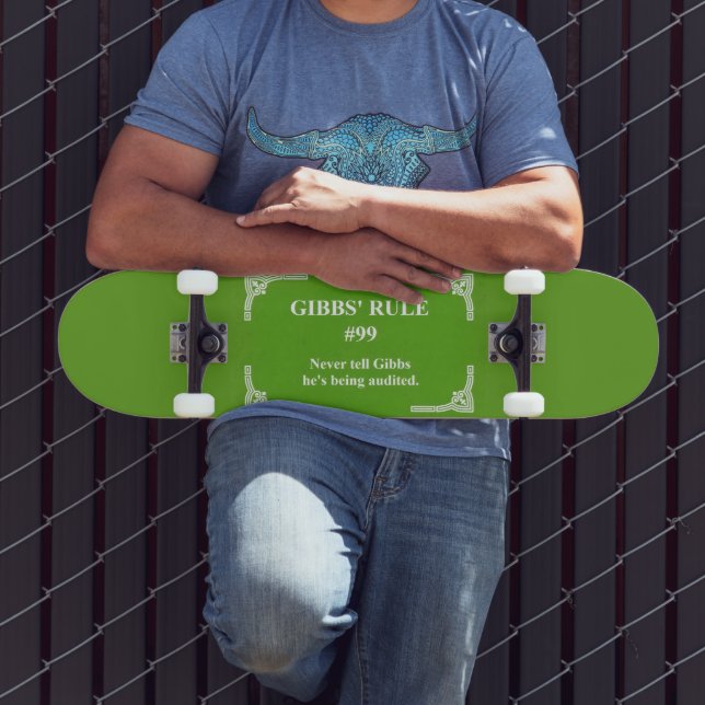 Gibbs' rule 99 skateboard (Outdoor 3)