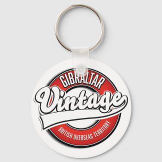 Gibraltar British Overseas Territory logo Key Ring