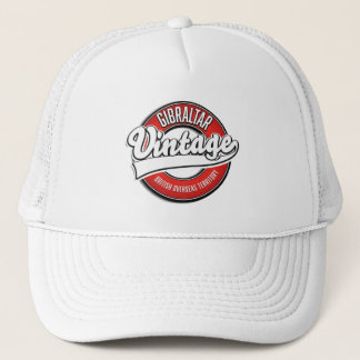 Gibraltar British Overseas Territory logo Trucker Hat