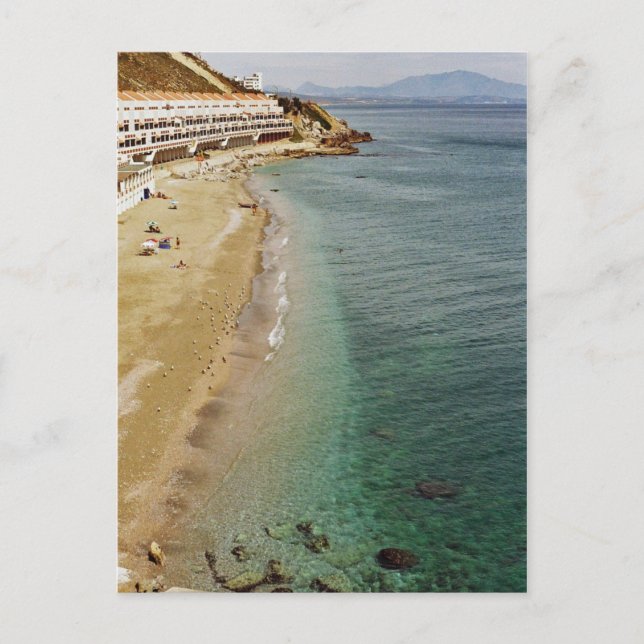 Gibraltar Coast Postcard (Front)