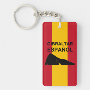 Gibraltar Español Key Ring