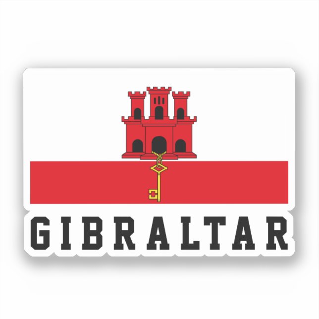 Gibraltar Flag (Front)
