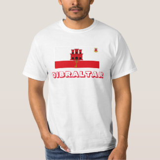 Gibraltar Flag And Crest T-Shirt
