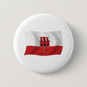 Gibraltar Flag Button