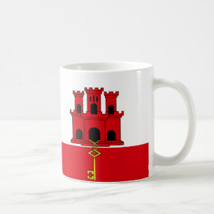 Gibraltar Flag Ceramic Mug