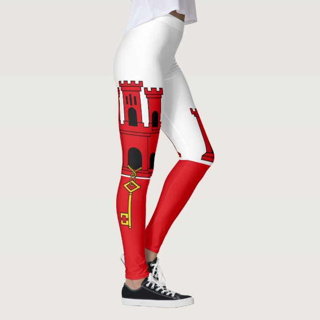 Gibraltar Flag Leggings (Right)