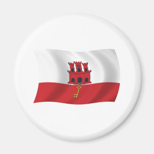 Gibraltar Flag Magnet