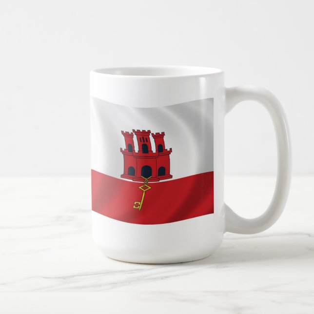 Gibraltar Flag Mug (Right)