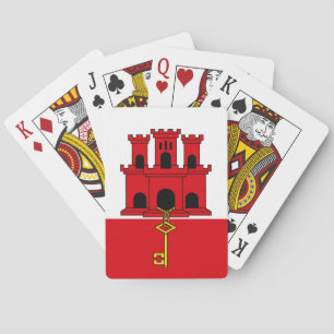 Gibraltar Flag Playing Cards