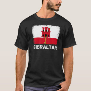 Gibraltar Flag Support Gibraltarian People Women T-Shirt