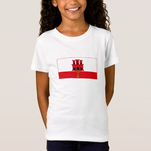 Gibraltar Flag T-Shirt (Front)
