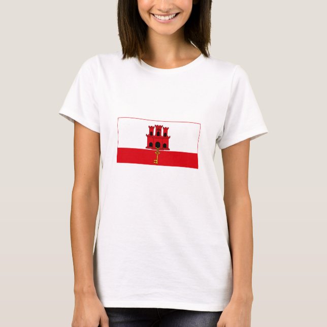 Gibraltar Flag T-Shirt (Front)