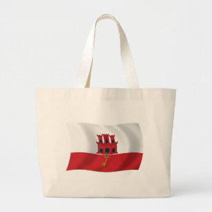 Gibraltar Flag Tote Bag