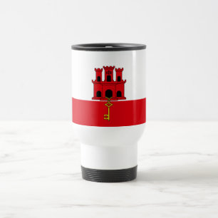 Gibraltar Flag Travel Mug