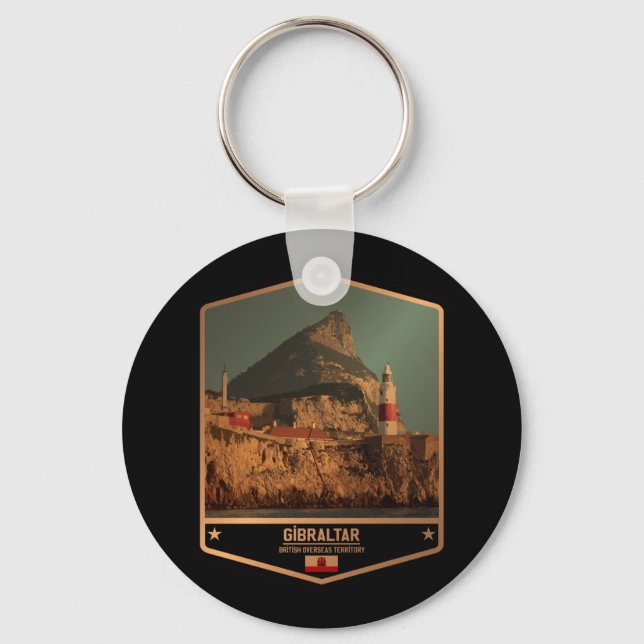 Gibraltar Key Ring (Front)