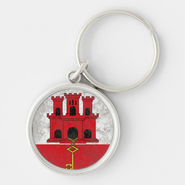 Gibraltar Key Ring (Front)
