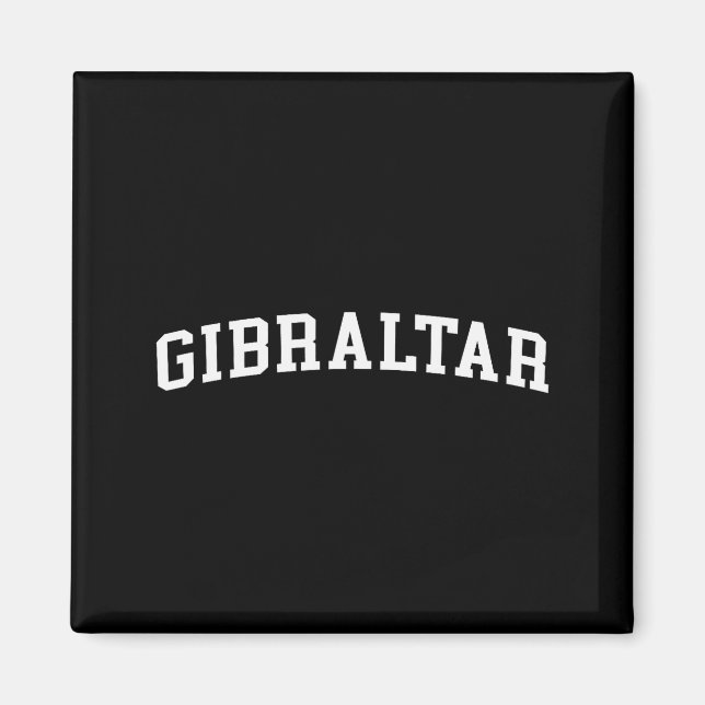 Gibraltar  magnet (Front)