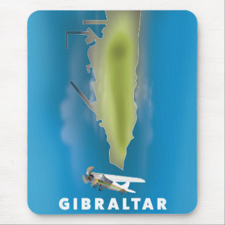 Gibraltar Map Mouse Mat