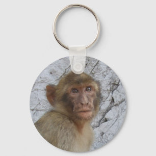 Gibraltar Monkey key chain, choose style Ring