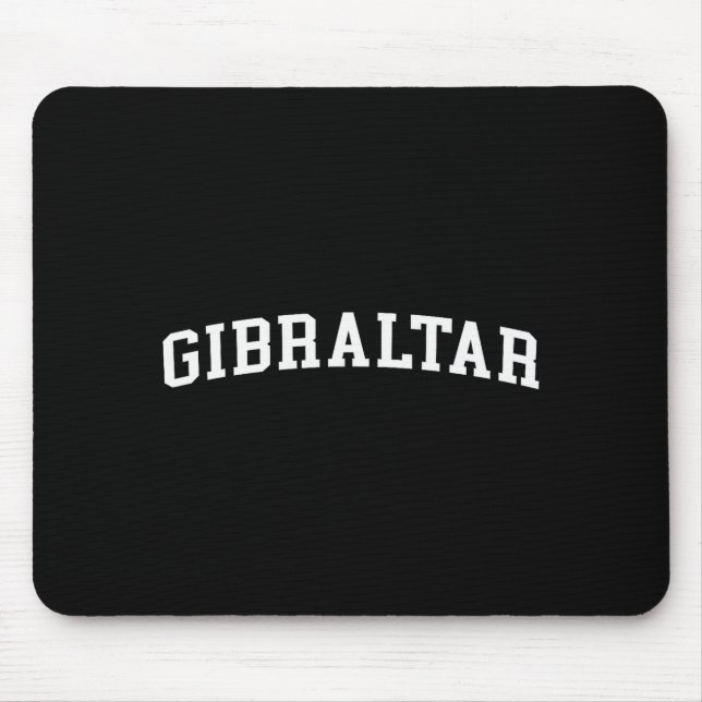 Gibraltar  mouse mat (Front)