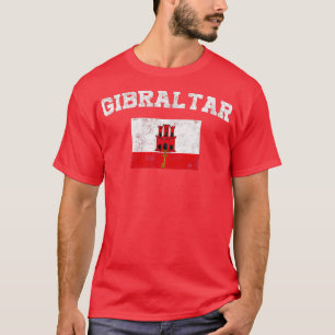 Gibraltarian Flag Vintage Gibraltar T-Shirt