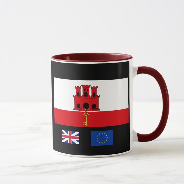 Gibralter Coffee/Tea Mug    / Taza Cafe Gibraltar (Right)
