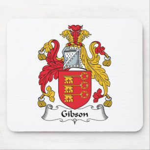 Gibson Family Crest Mouse Mat
