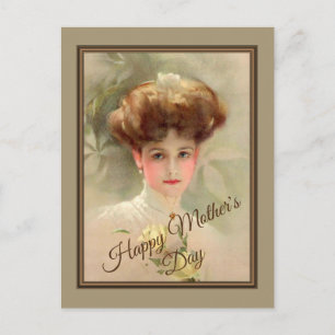 Gibson Girl Mothers Day Postcard