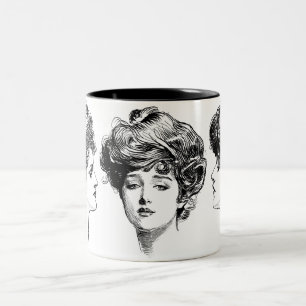 Gibson Girl Mug