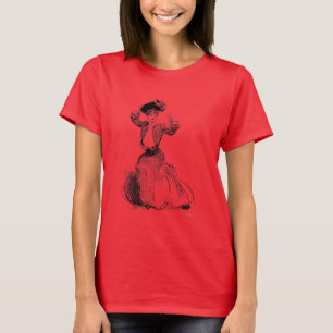 Gibson Girl With Hat, 1904 T-Shirt