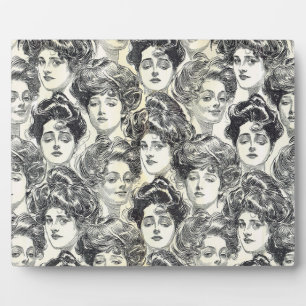 Gibson Girls by Charles Dana Gibson Circa 1902 Plaque