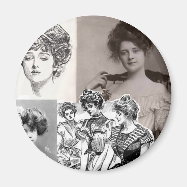 gibson girls magnet (Front)