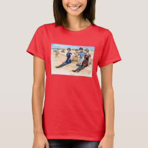 Gibson Girls On The Beach, 1900 T-Shirt