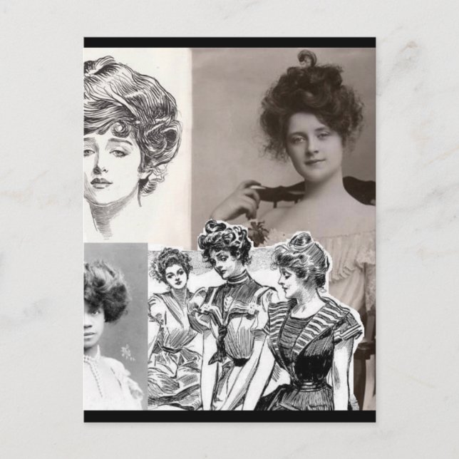 gibson girls postcard (Front)