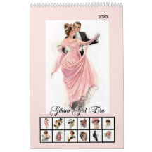 Gibson Girls Wall 2021 Calendar