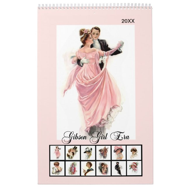 Gibson Girls Wall 2021 Calendar (Cover)