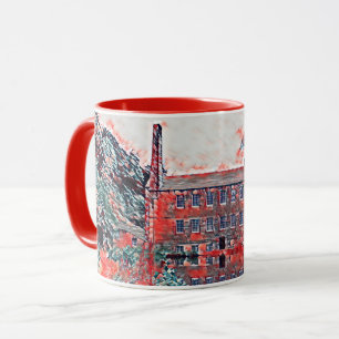 Gibson Mill, Hardcastle Crags Impressionist Art Mug