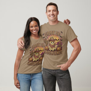 Giddy up, ghoulfriend! Bring some chic Western fla T-Shirt
