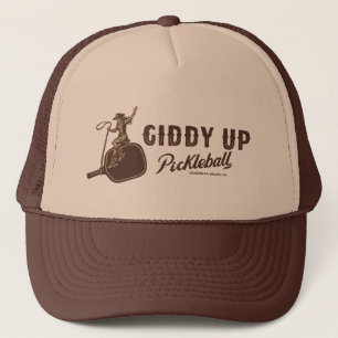 Giddy Up Pickleball - Cowgirl Hat