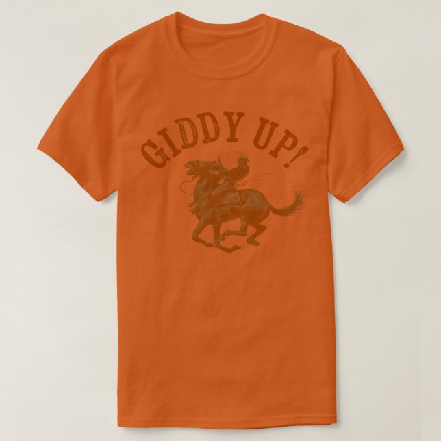 Giddy Up T-Shirt (Design Front)