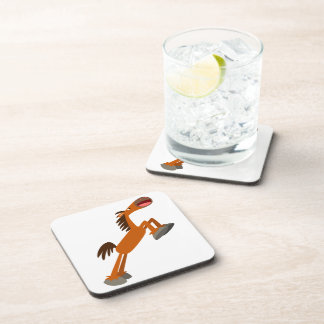Giddyup, Horsey! Cartoon Horse Coasters Set
